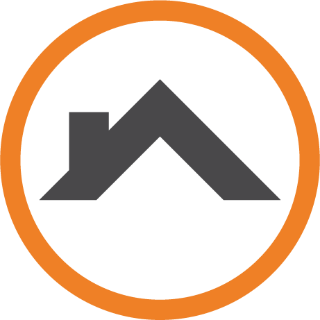 CSG Plastics & Build | Landscaping new Orange circle with grey upward trending arrow icon
